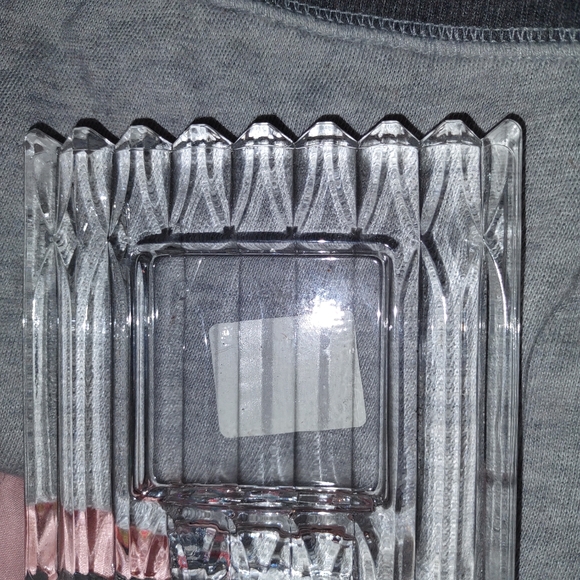 Mikasa Glamour Crystal Glass Photo Frame 2" x 2" QQ260/577 - Picture 5 of 7